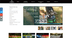 Desktop Screenshot of lakewoodcity.org